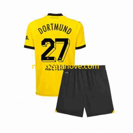 Nogometni Dres Borussia Dortmund Karim Adeyemi 27 Dječji Domaći 2023-2024 Kratkih Rukava