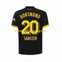 Nogometni Dres Borussia Dortmund Marcel Sabitzer 20 Muški Gostujući 2023-2024 Kratkih Rukava