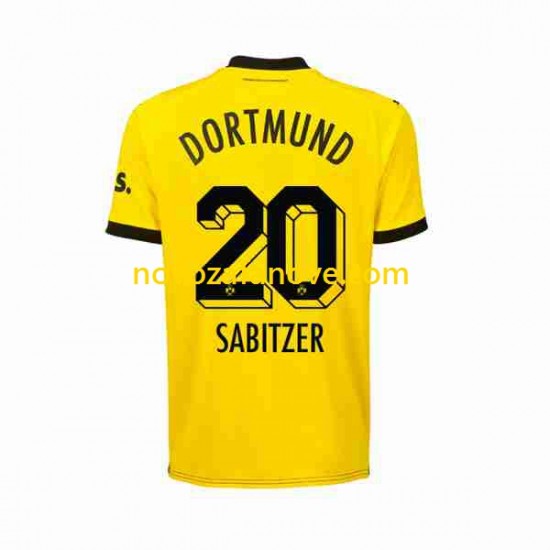 Nogometni Dres Borussia Dortmund Marcel Sabitzer 20 Muški Domaći 2023-2024 Kratkih Rukava