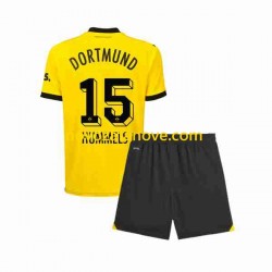 Nogometni Dres Borussia Dortmund Mats Hummels 15 Dječji Domaći 2023-2024 Kratkih Rukava