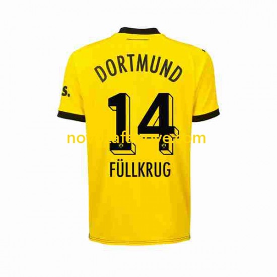Nogometni Dres Borussia Dortmund Niclas Fullkrug 14 Muški Domaći 2023-2024 Kratkih Rukava