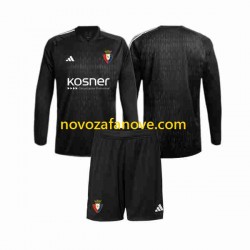 Nogometni Dres CA Osasuna Golmanski Dječji Gostujući 2023-2024 Dugim Rukavima