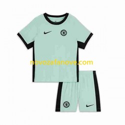 Nogometni Dres Chelsea Dječji Treći 2023-2024 Kratkih Rukava