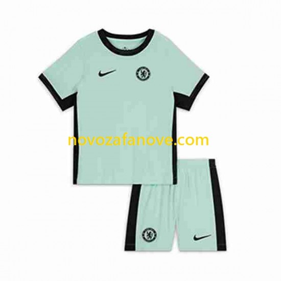 Nogometni Dres Chelsea Dječji Treći 2023-2024 Kratkih Rukava