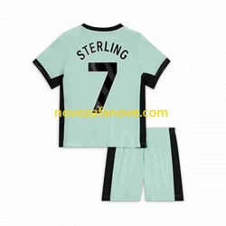 Nogometni Dres Chelsea Raheem Sterling 7 Dječji Treći 2023-2024 Kratkih Rukava