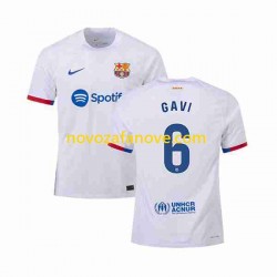Nogometni Dres FC Barcelona GAVI 6 Muški Gostujući 2023-2024 Kratkih Rukava