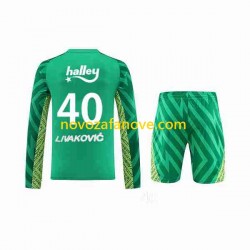 Fenerbahce Livakovic 40 Footbal Kit Golmanski Domaći 2023-2024 Dugim Rukavima