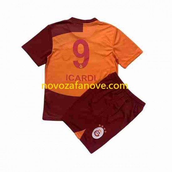 Nogometni Dres Galatasaray Icardi 9 Dječji Domaći 2023-2024 Kratkih Rukava
