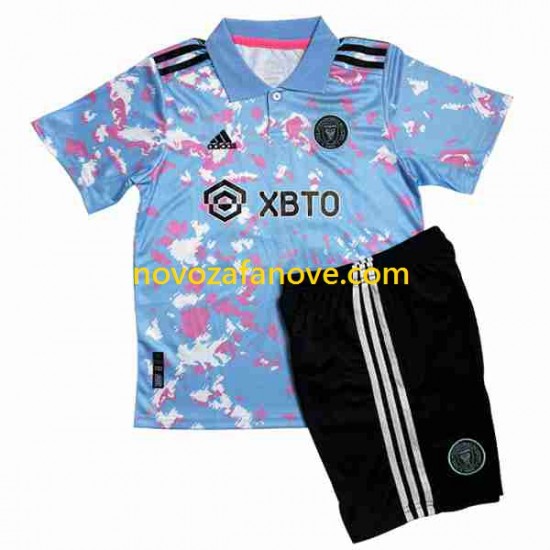 Nogometni Dres Inte Miami Lionel Messi 10 Dječji Treći 2023-2024 Kratkih Rukava