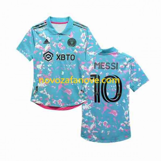 Nogometni Dres Inte Miami Lionel Messi 10 Muški Treći 2023-2024 Kratkih Rukava