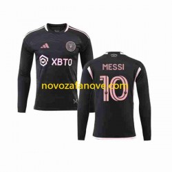 Nogometni Dres Inter Miami Lionel Messi 10 Muški Gostujući 2023-2024 Dugim Rukavima