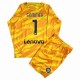 Nogometni Dres Inter Milan Sommer 1 Golmanski Dječji Domaći 2023-2024 Dugim Rukavima