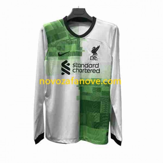 Nogometni Dres Liverpool Muški Gostujući 2023-2024 Dugim Rukavima