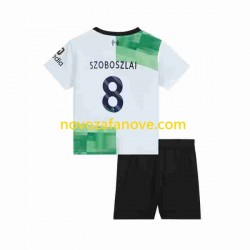 Nogometni Dres Liverpool Dominik Szoboszlai 8 Dječji Gostujući 2023 Kratkih Rukava