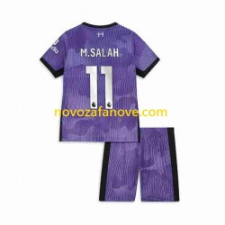 Nogometni Dres Liverpool M.Salah 11 Dječji Treći 2023-2024 Kratkih Rukava