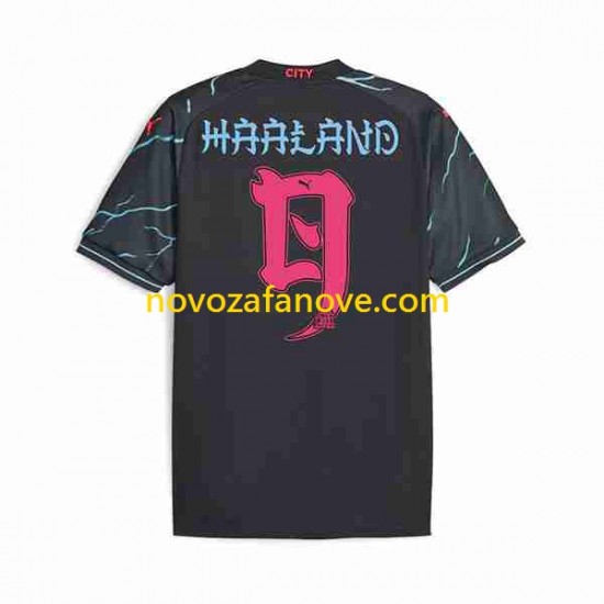 Nogometni Dres Manchester City Haaland 9 Special Printing Muški Treći 2023-2024 Kratkih Rukava