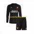 Nogometni Dres Manchester United Golmanski Dječji Treći 2023-2024 Dugim Rukavima