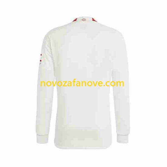 Nogometni Dres Manchester United Muški Treći 2023-2024 Dugim Rukavima