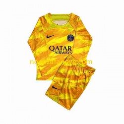 Nogometni Dres Paris Saint-Germain Golmanski Dječji Gostujući 2023-2024 Dugim Rukavima