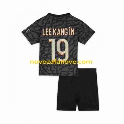 Nogometni Dres Paris Saint-Germain Lee Kang In 19 Dječji Treći 2023-2024 Kratkih Rukava