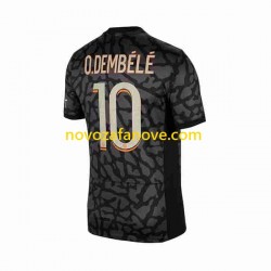 Nogometni Dres Paris Saint-Germain O.Dembele 10 Muški Treći 2023-2024 Kratkih Rukava