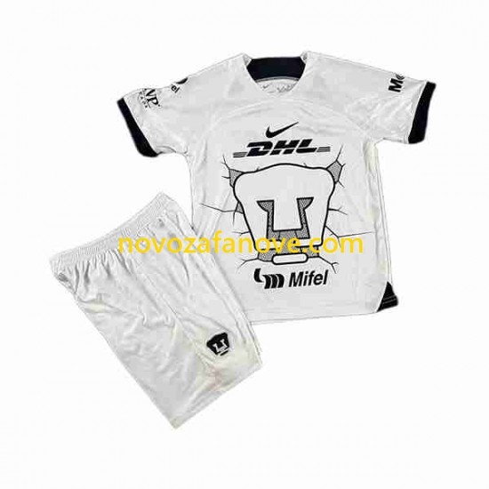 Nogometni Dres Pumas UNAM Dječji Domaći 2023-2024 Kratkih Rukava