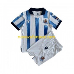 Nogometni Dres Real Sociedad Dječji Domaći 2023-2024 Kratkih Rukava