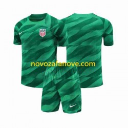 Nogometni Dres SAD Golmanski Dječji Domaći 2023-2024 Kratkih Rukava