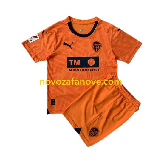 Nogometni Dres Valencia CF Dječji Treći 2023-2024 Kratkih Rukava