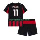 Nogometni Dres AC Milan Christian Pulisic 11 Dječji Domaći 2025-2026 Kratkih Rukava