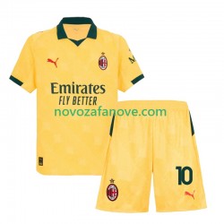 Nogometni Dres AC Milan Rafael Leao 10 Dječji Treći 2025-2026 Kratkih Rukava