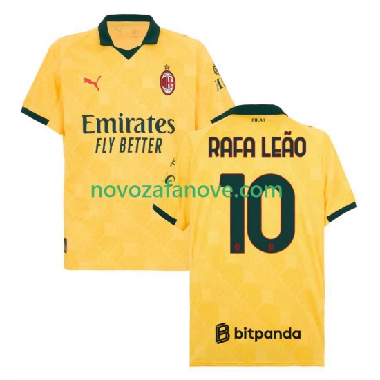 Nogometni Dres AC Milan Rafael Leao 10 Muški Treći 2025-2026 Kratkih Rukava