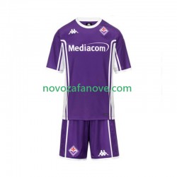 Nogometni Dres ACF Fiorentina Dječji Domaći 2025-2026 Kratkih Rukava