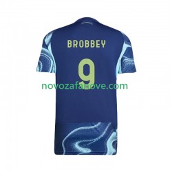 Nogometni Dres AFC Ajax Brian Brobbey 9 Muški Gostujući 2025-2026 Kratkih Rukava
