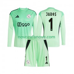 Nogometni Dres AFC Ajax Vitezslav Jaros 1 Golmanski Dječji Domaći 2025-2026 Dugim Rukavima