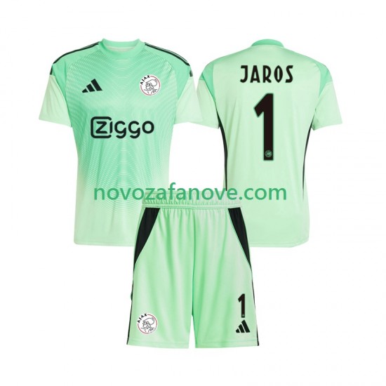 Nogometni Dres AFC Ajax Vitezslav Jaros 1 Golmanski Dječji Domaći 2025-2026 Kratkih Rukava