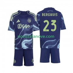 Nogometni Dres AFC Ajax Steven Berghuis 23 Dječji Gostujući 2025-2026 Kratkih Rukava