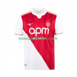 Nogometni Dres AS Monaco Muški Domaći 2025-2026 Kratkih Rukava