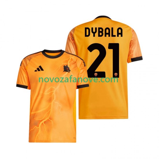 Nogometni Dres Roma Dybala 21 Muški Gostujući 2025-2026 Kratkih Rukava