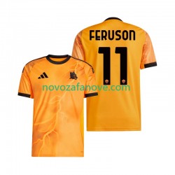 Nogometni Dres Roma Evan Ferguson 11 Muški Gostujući 2025-2026 Kratkih Rukava