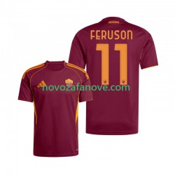 Nogometni Dres Roma Evan Ferguson 11 Muški Domaći 2025-2026 Kratkih Rukava