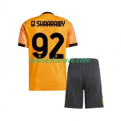 Nogometni Dres Roma Stephan El Shaarawy 92 Dječji Gostujući 2025-2026 Kratkih Rukava