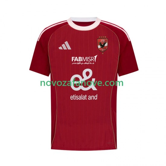 Nogometni Dres Al Ahly SC Muški Domaći 2025-2026 Kratkih Rukava