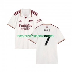Nogometni Dres Arsenal Bukayo Saka 7 Muški Treći 2025-2026 Kratkih Rukava