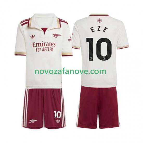 Nogometni Dres Arsenal Eberechi Eze 10 Dječji Treći 2025-2026 Kratkih Rukava