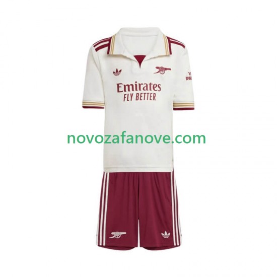 Nogometni Dres Arsenal Dječji Treći 2025-2026 Kratkih Rukava