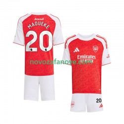 Nogometni Dres Arsenal Noni Madueke 20 Dječji Domaći 2025-2026 Kratkih Rukava