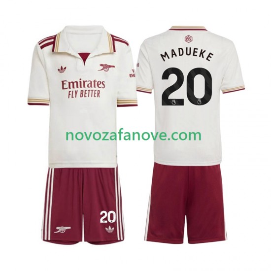 Nogometni Dres Arsenal Noni Madueke 20 Dječji Treći 2025-2026 Kratkih Rukava