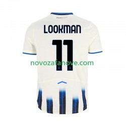 Nogometni Dres Atalanta Ademola Lookman 11 Muški Gostujući 2025-2026 Kratkih Rukava