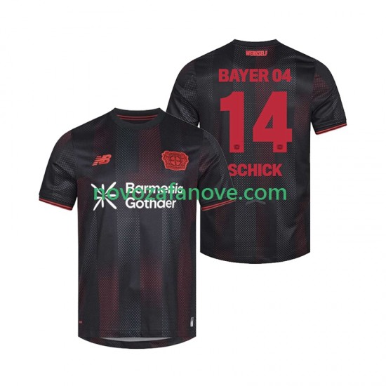 Nogometni Dres Bayer 04 Leverkusen Patrik Schick 14 Muški Domaći 2025-2026 Kratkih Rukava